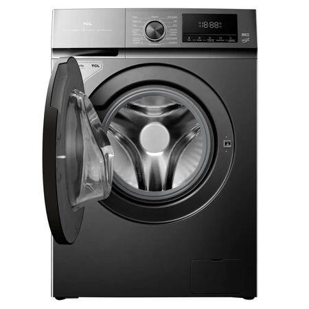 Lavarropas Automatico TCL 8KG 1400RPM Inverter Gris P108FL