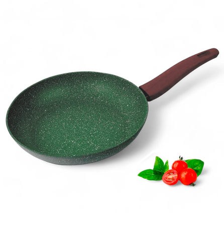 Wok Antiadherente TVS Natura 28 cm Aluminio Apto Inducción
