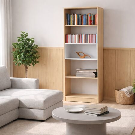 Mueble Biblioteca Armable FULL Mosconi