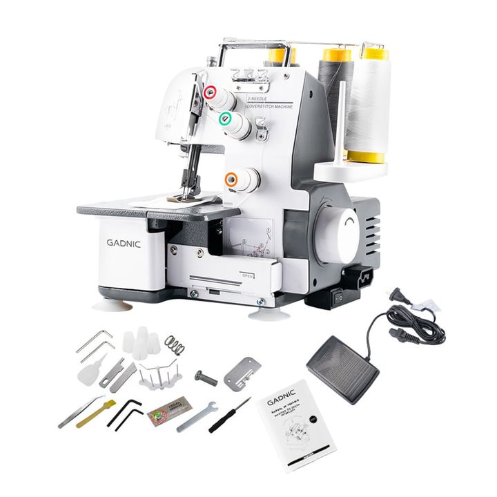 Máquina de Coser Gadnic Interlock de 3 Hilos 135w - Vista 7