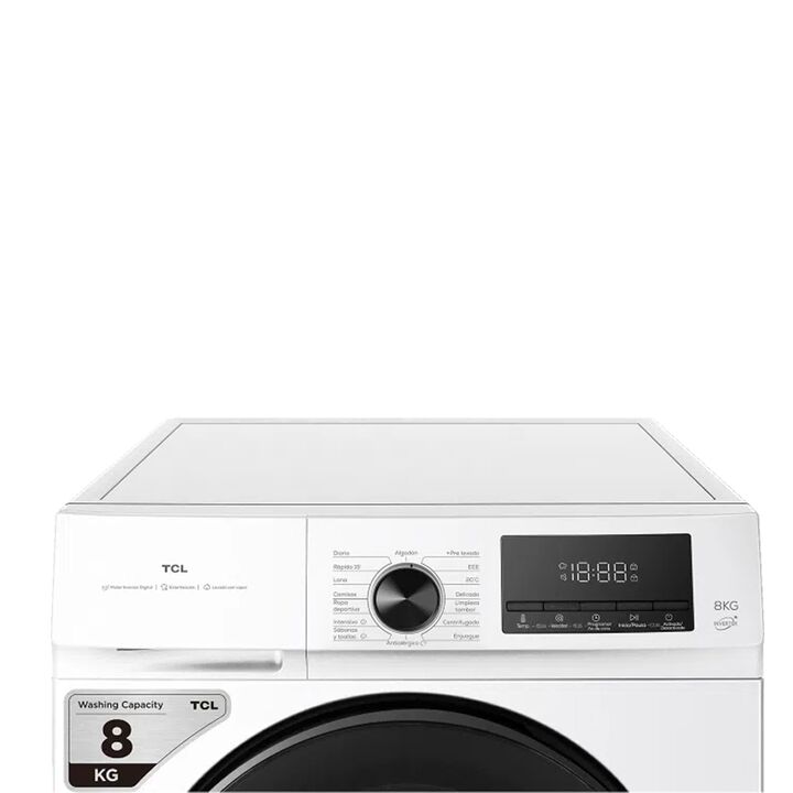 Lavarropas TCL Effiwash P108AFLW 8 Kg TCL - Vista 4