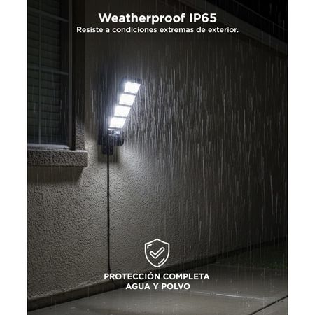 Reflector Solar Led Gadnic S-LIGHT10 Sensor De Movimiento Exterior 120W