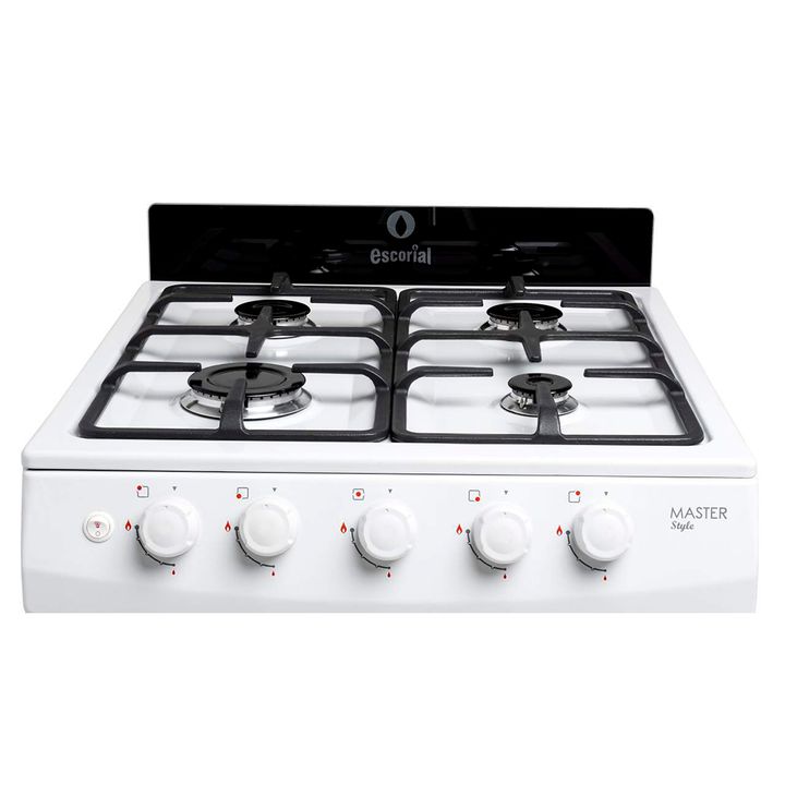 Cocina Escorial Master Style 4 Hornallas Multigas Bisagra - Vista 4