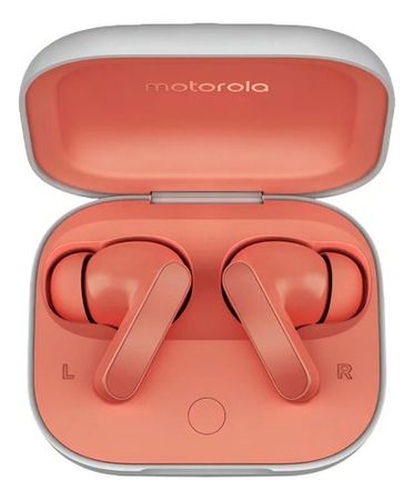 Auriculares Motorola Buds Peach Pink