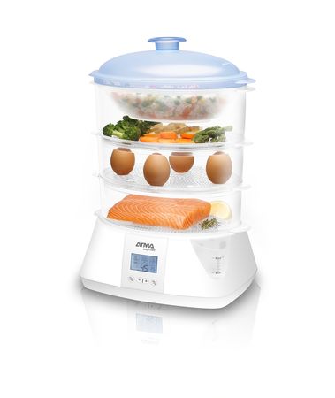 Vaporiera Digital 3 bandejas 900w Atma VA8121