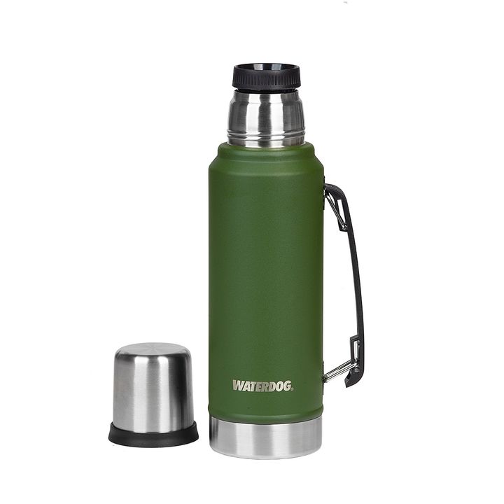 Termo Acero Inox 1 Lt Verde Waterdog Ombu ( Ombu1000gm) - Vista 2