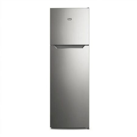 HELADERA GAFA HGF311P TOP FREEZER 319 LTS CICLICA PUERTA REVERSIBLE PLATA