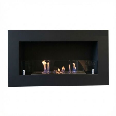Chimenea París Black a Bioetanol 90 CM