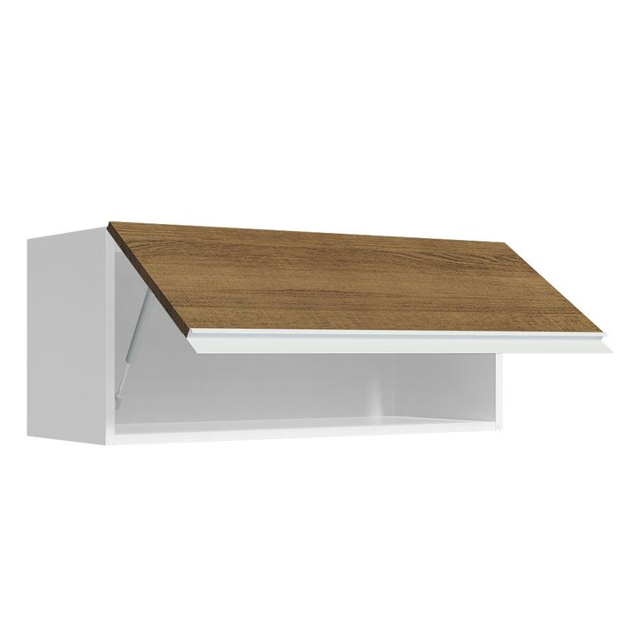 Alacena Cocina 1 Puerta Rebatible Madesa Glamy - 80 Cm - Vista 6
