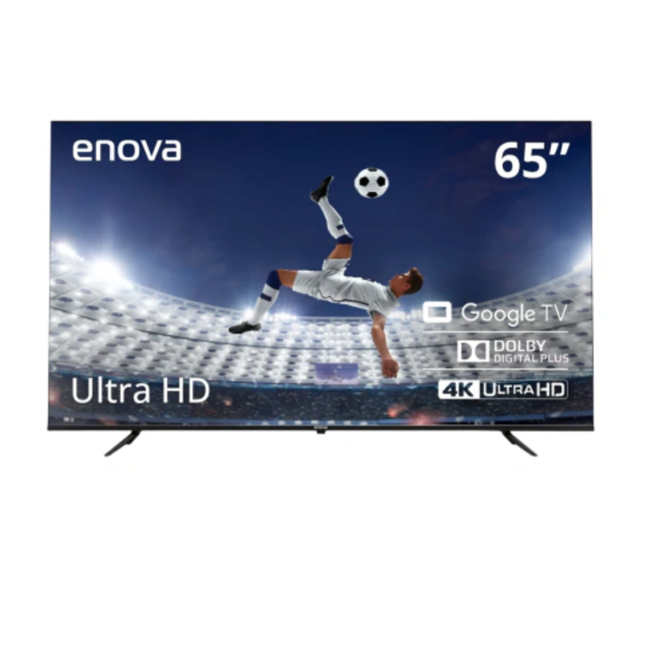 Led Smart TV 65 Enova UHD 4K Google TV Frameless - Vista 3