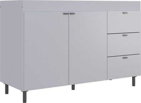 Bajo Mesada Muebles Orlandi 120Cm 4028 Blanco