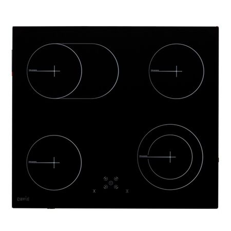 Anafe Electrico Vitroceramico Escorial Aev-58 4 Zonas 59cm