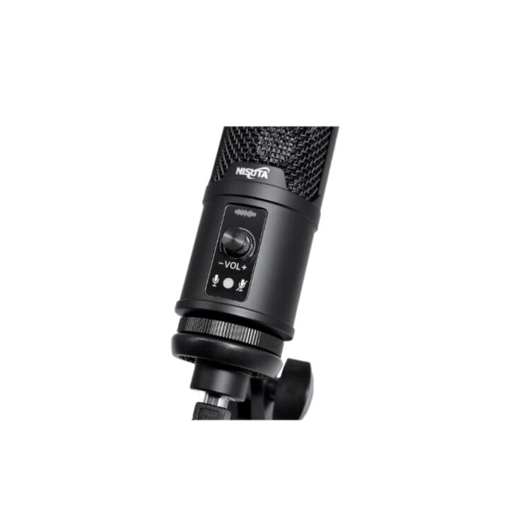 MICRÓFONO NISUTA USB CONDENSADOR (C:NEGRO NSMICG4) - Vista 3
