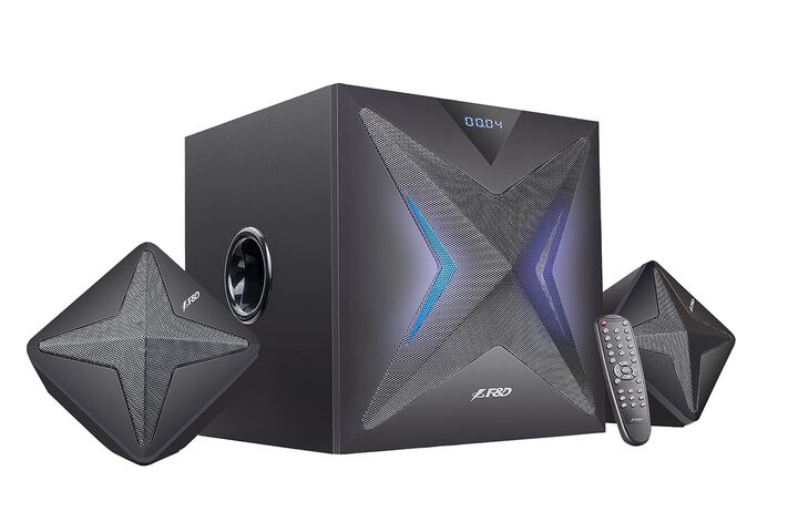 Parlante FYD Fenda F550X 2.1 Bluetooth USB SD Negro - Vista 1