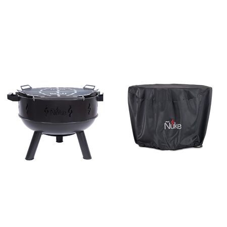 Fogon 60 Ñuke Con Funda Con Media Parrilla