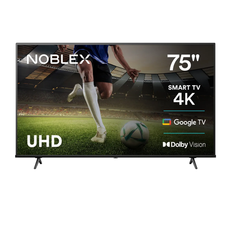 smart tv noblex 75″ 4k led google tv dv75x8580 wifi bluetooth hdr hdmi