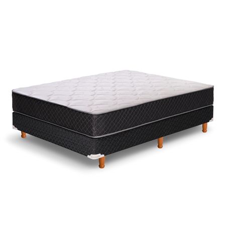 Juego de Sommier y Colchon de Espuma de alta densidad Cannon Princess 2 plazas