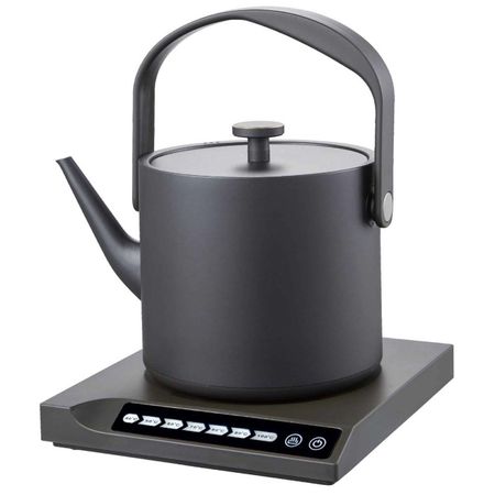 Pava Eléctrica Digital Atma 500ML Acero Negra PED2520BAP