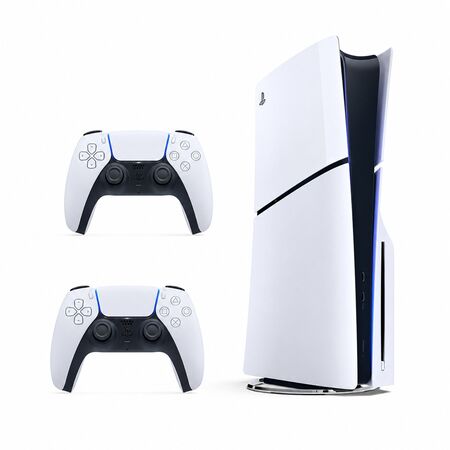 Sony PlayStation 5 Digital Edition 825GB Slim + 2 Joysticks DualSense Originales