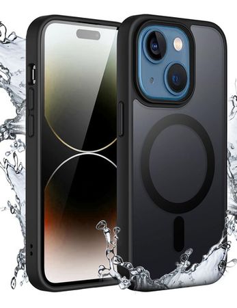 Funda Magnetica Para iPhone 13 Dehuka Carcasa Protectora Antigolpes De Calidad A07i13 Color Negro