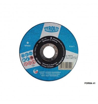 Disco de corte recto basic A30 178x3.0x22.23