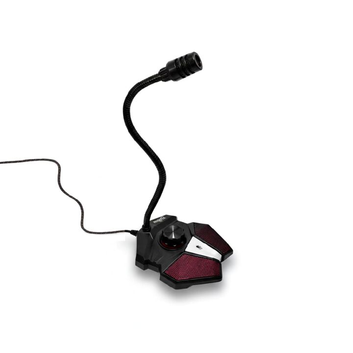 MICRÓFONO NISUTA GAMING USB (C:NEGRO NSMICGU1) - Vista 2