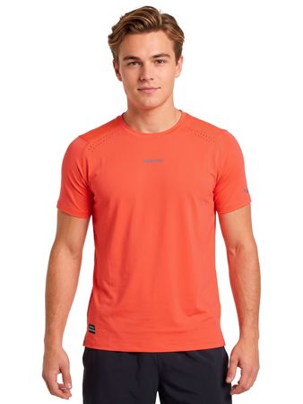 Remera Saucony Hurricane 2.0 Hombre Running Rojo
