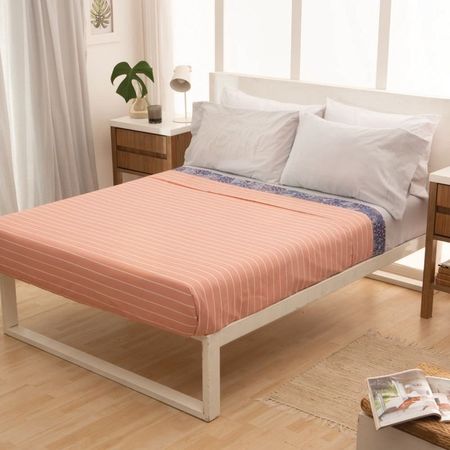 Sábanas Casablanca Dual Duty Con Faja 180 Hilos P|colch 2x2