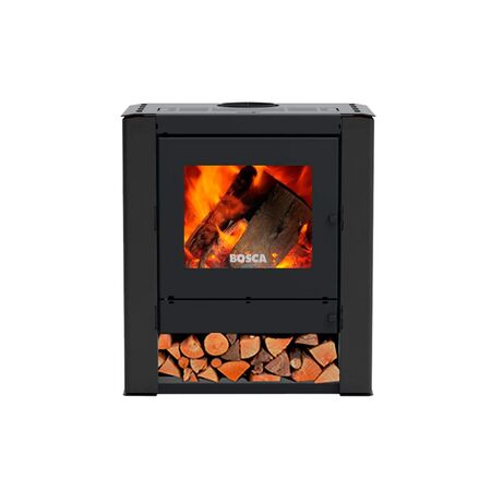 Calefactor A Leña Bosca Gold 500 Charcoal 220 Mt2