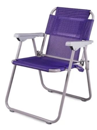 Sillon Plegable Con Lona Microperforada