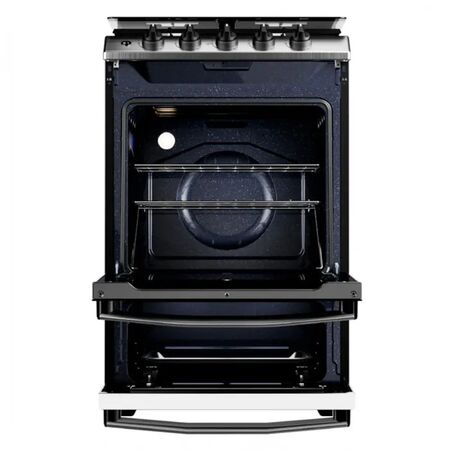 Cocina a Gas Drean 56cm Inoxidable Easy Clean Luz Encendido Parrilla CD5614AI0