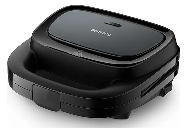Sandwich Maker Philips Hd2330 Sandwichera 750w Grill Color Negro - Vista 1