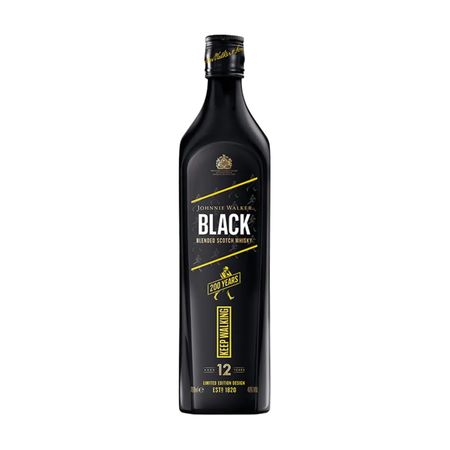 Whisky Johnnie Walker Icon Black Edicion 200 Años 700 ml