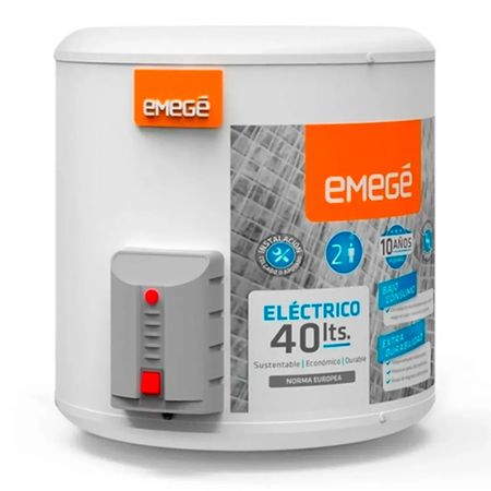 Termotanque Eléctrico Emege 40 Litros Conex Inferio TTQE40EM