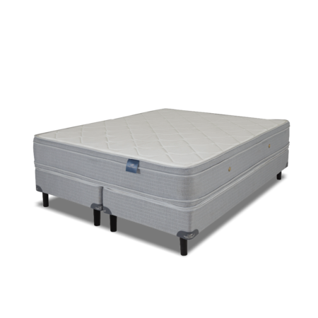 Sommier y Colchón Sueño Dorado Vasari Resorte King 180x200 cm