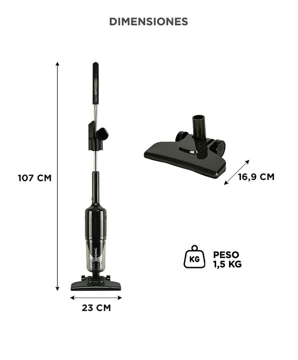 Aspiradora Vertical Gadnic 2 en 1 de Mano 600W - Vista 6