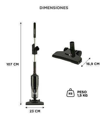 Aspiradora Vertical Gadnic 2 en 1 de Mano 600W