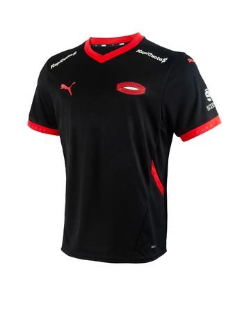 Camiseta Puma CAI Away II 2024/2025 Kids Niños Fútbol Negro