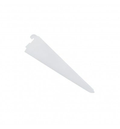 Mensula doble acero blanca 37cm SC