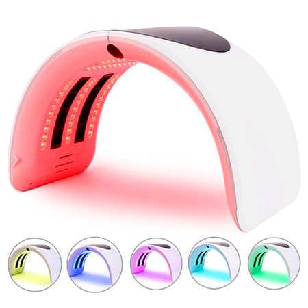 Cabina Corporal Terapia Facial Gadnic Táctil 7 Colores Plegable