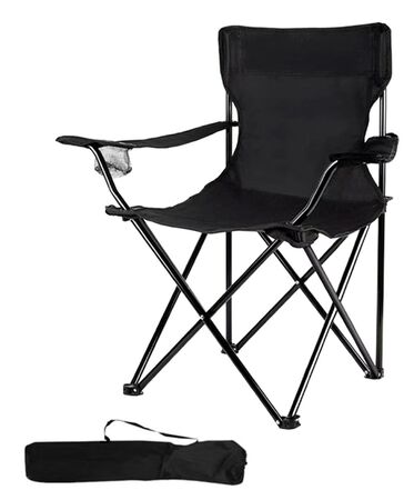 Silla Plegable Gadnic Camping Playa Pesca Reforzada Con Bolso