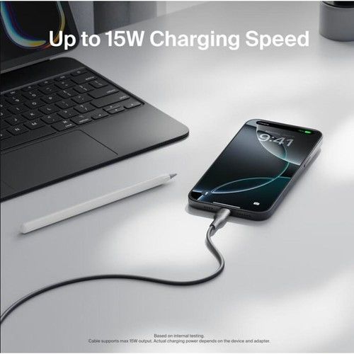 Cable Belkin BoostCharge USB-A to USB-C Cable 15W - Vista 2