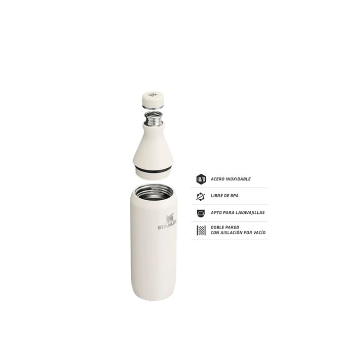 BOTELLA STANLEY 0.59L (C:CREAM GLOSS SLIM BOTTLE) - Vista 3