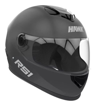 CASCO HAWK RS1 TALLE M NEGRO MATE