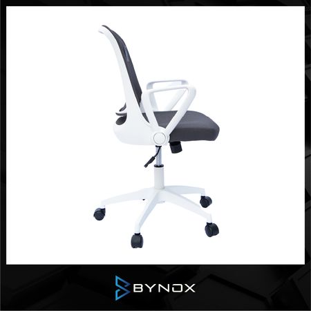 Silla de oficina Bynox blanca CI-SIOF01-BL