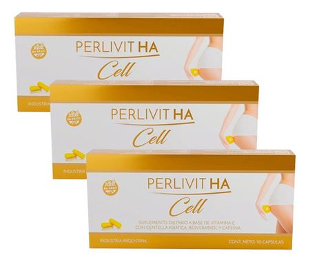 Perlivitha Cell Perlavita Anticelulitis + Antiedad X 90 Cap