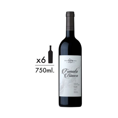 Vino Tinto Fumata Bianca Malbec Single Vineyard Caja x 6