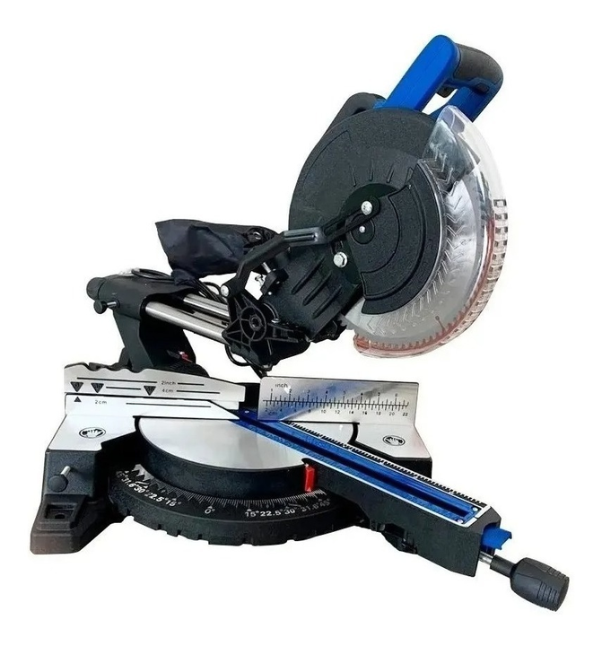Sierra Ingletadora Con Brazo Telescopico Kld 1800w Kldi250cd - Vista 1