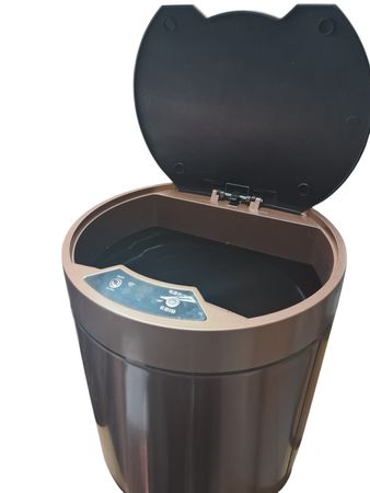 Cesto de Basura Ezego Acero Inox 6L RM46 con Sensor de Movimiento