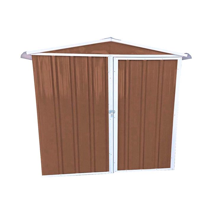 Armario Deposito Galpon de jardin 2x2x2 Calibre 28 Pardo DON ACERO - Vista 1
